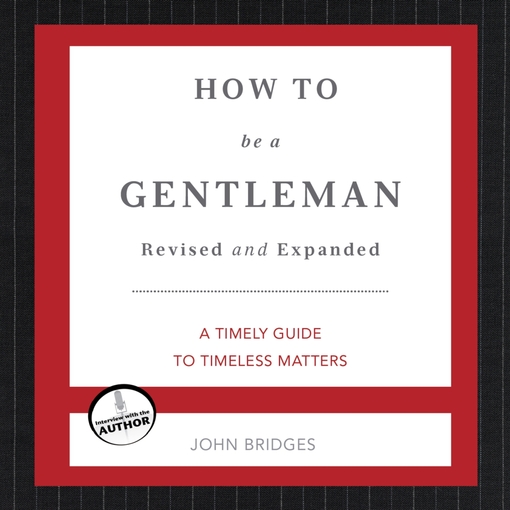 Title details for How to Be a Gentleman by John Bridges - Wait list